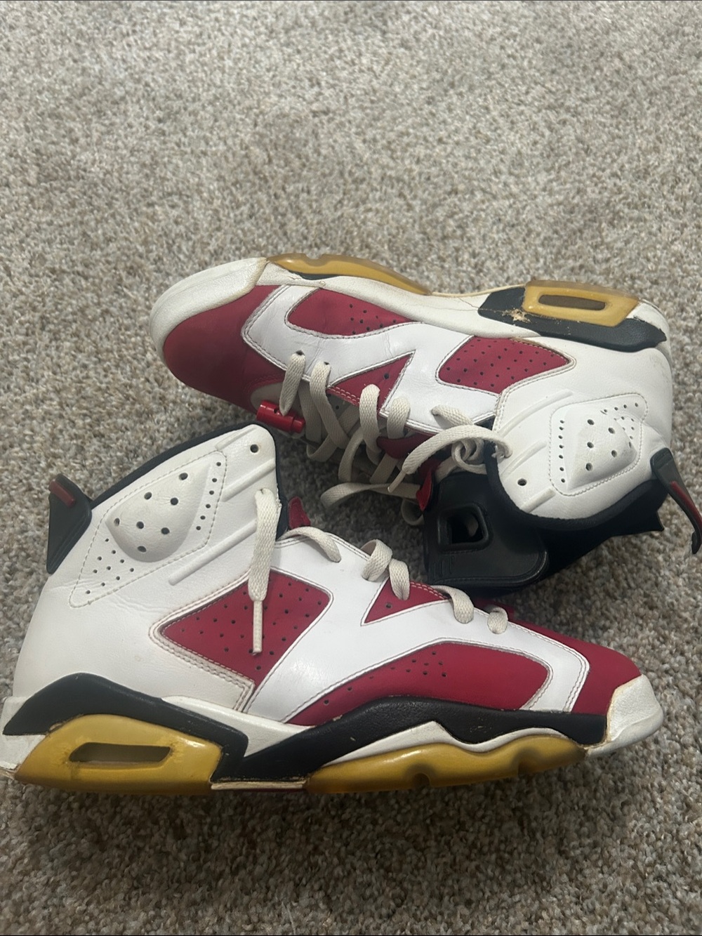 Jordan 6 Retro Carmine 2008 Sz 9.5